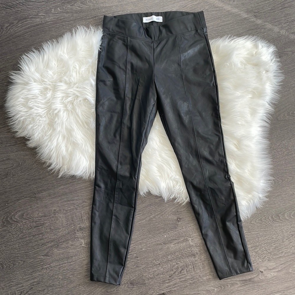 Old Navy Stevie High Rise Faux Leather Pants